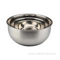 3PCS Storage Stainless Steel Salad Mixing Bowl Set